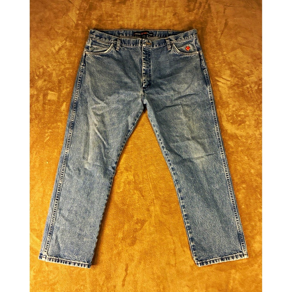 Wrangler FR Men Jeans 40x30* Blue Cowboy Cut 10FR138MS Flame Resistant Workwear